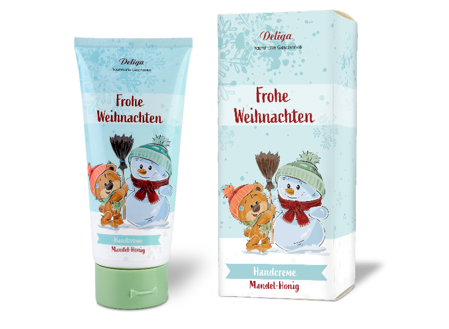 Teddy/Schneemann Handcreme in Faltschachtel 50 ml
