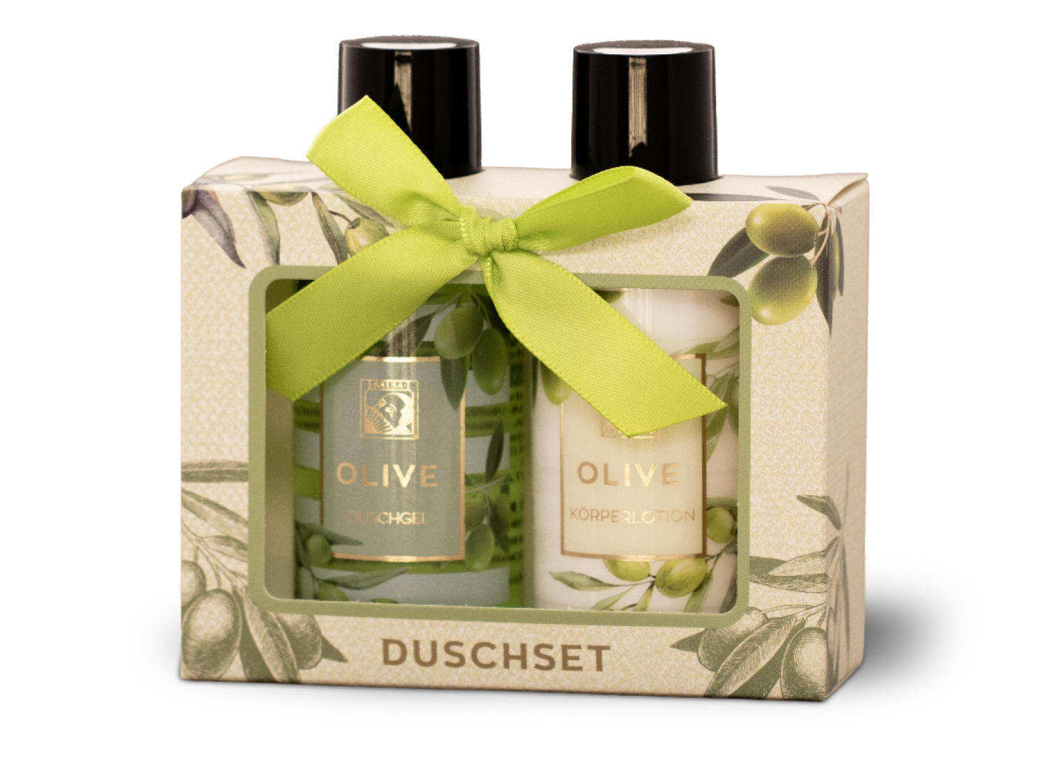 Duschset Olive