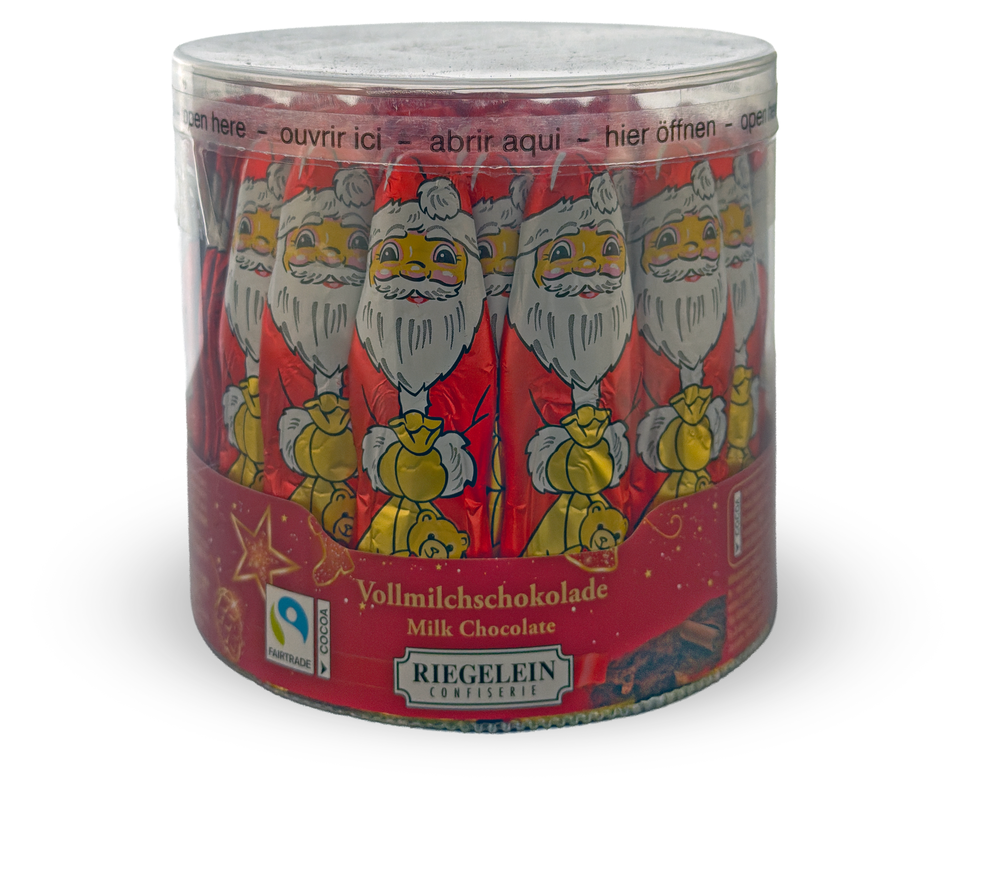 Weihnachtsmann massiv Dose