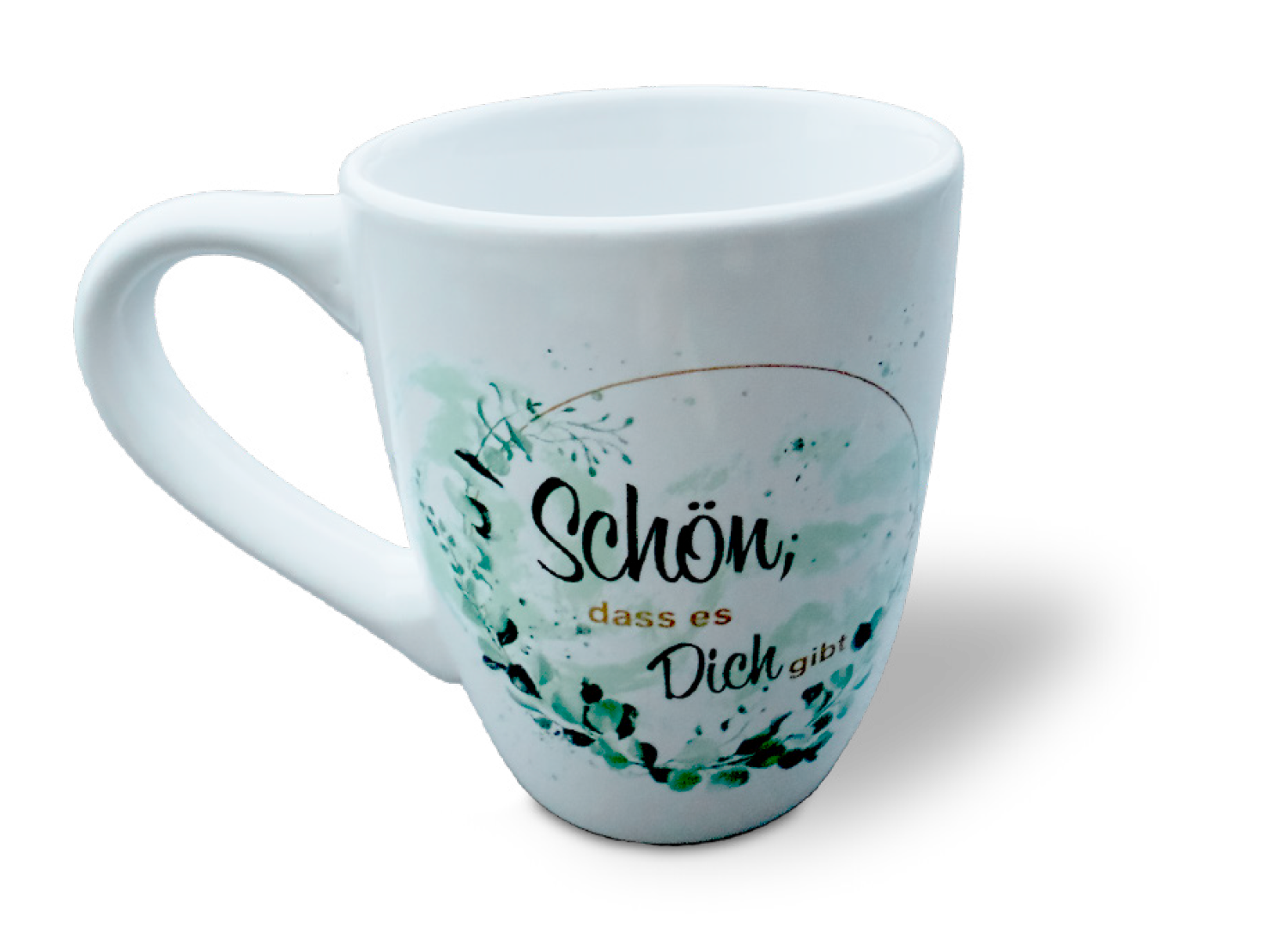 Kaffeetopf „Schön, dass es dich gibt“
