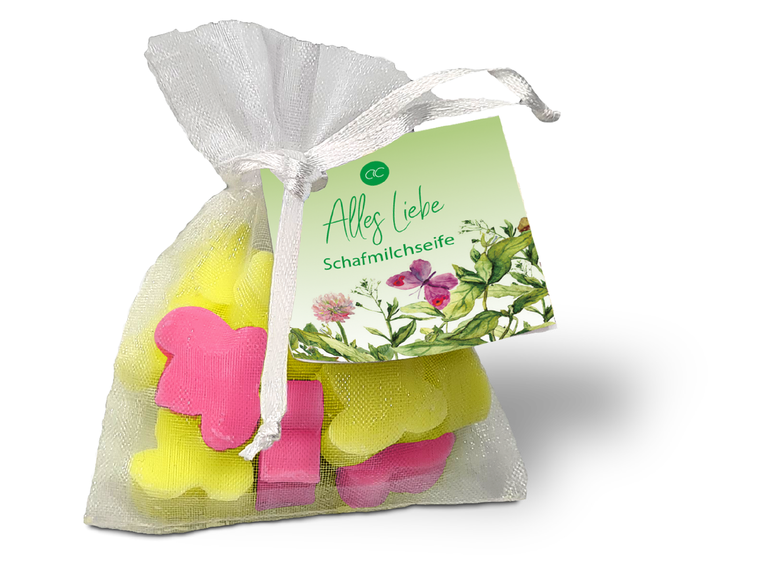 Schafmilchseife Blümchen