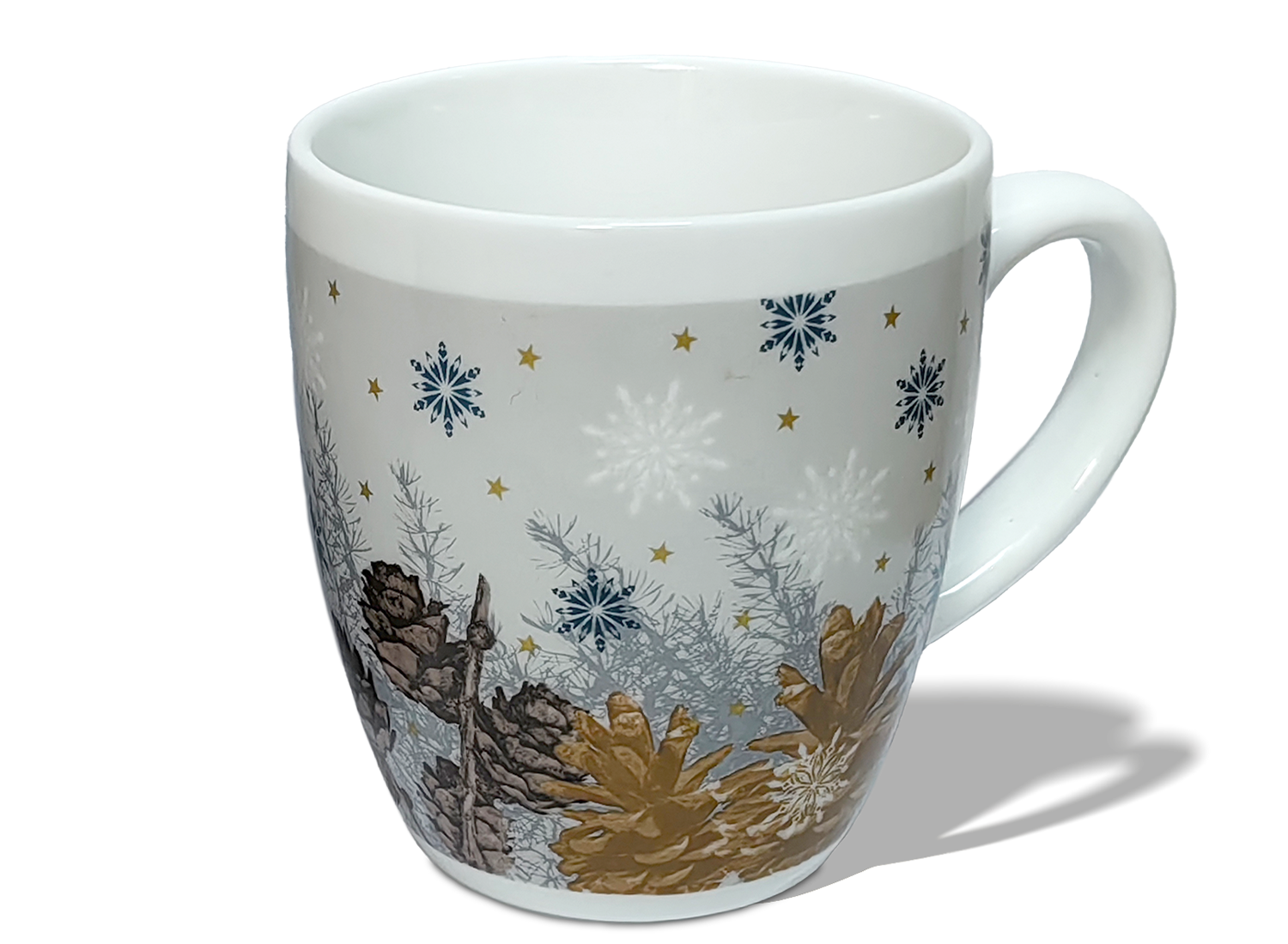 Pinienzapfen Kaffeetopf