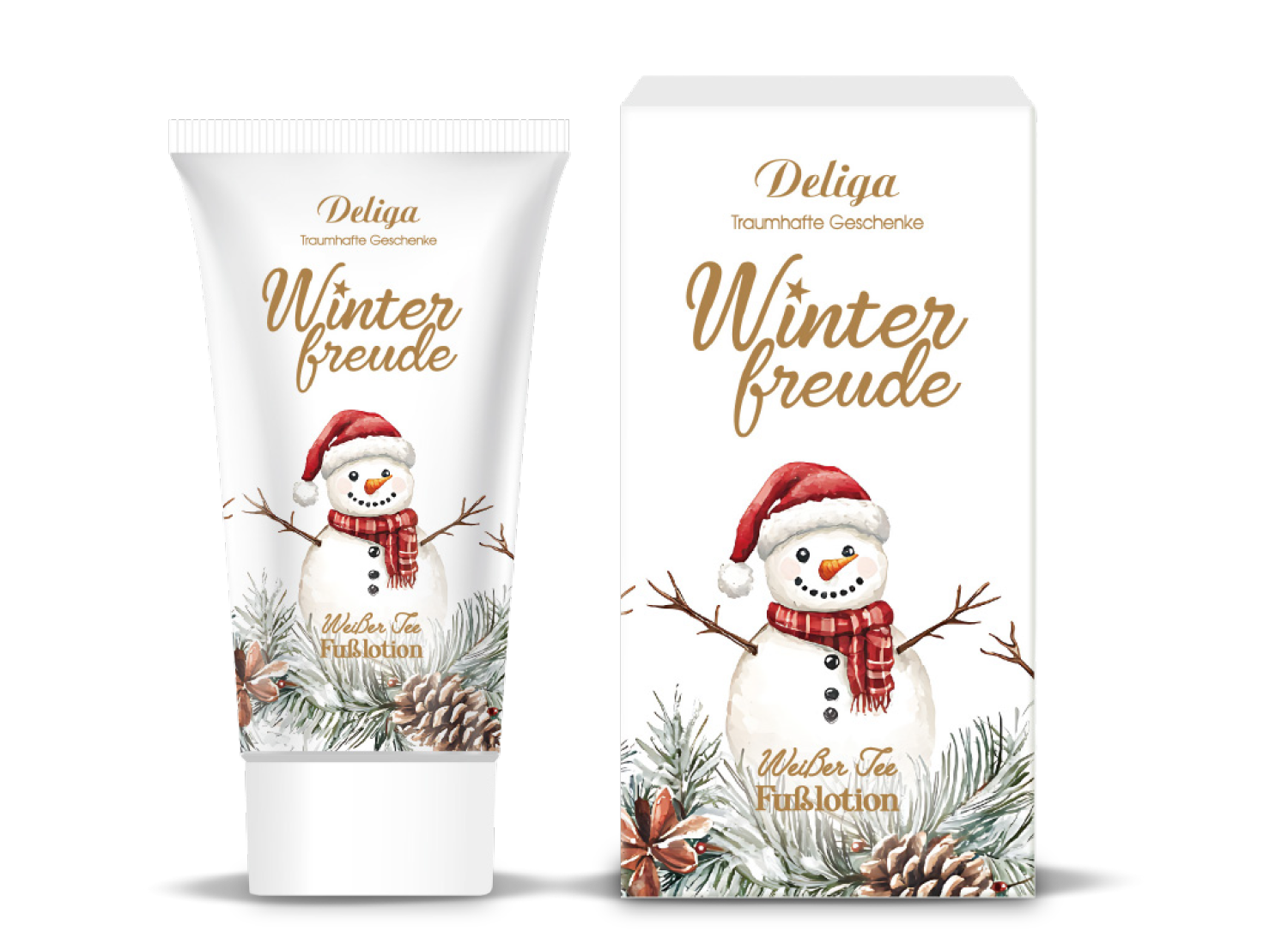 „Winterfreude“ Fußcreme in Faltschachtel 50 ml