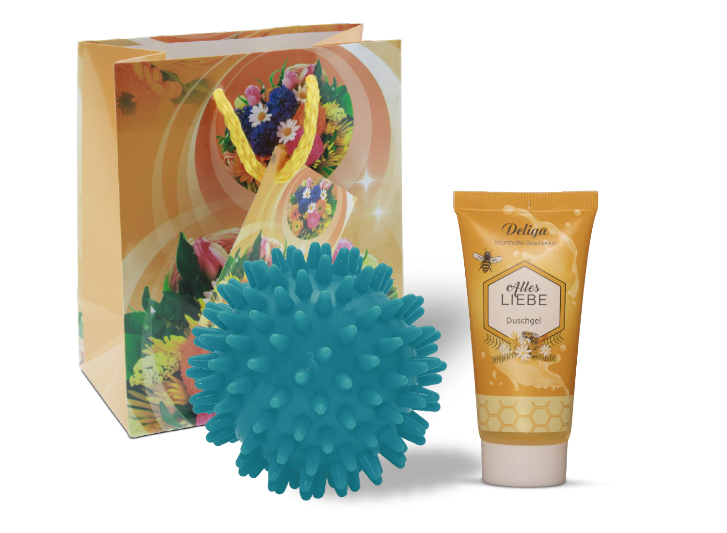 Massageset Milch/Honig