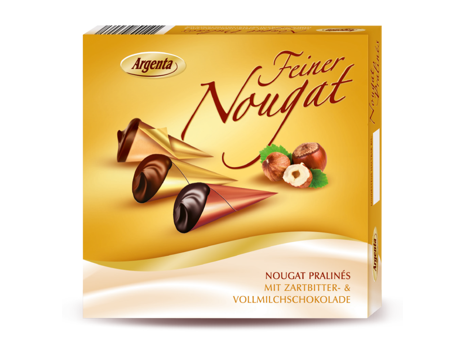 Argenta Edel & Gut Nougat Pralinés 100 g