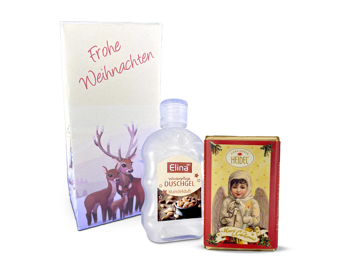 Gefüllte Faltschachtel Rehlein