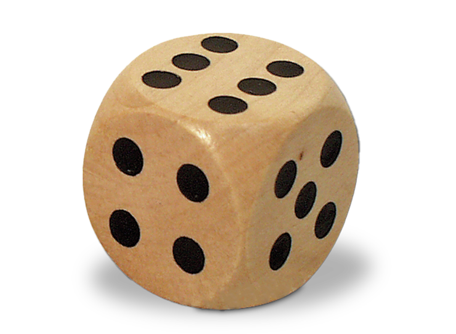 Schöner großer Augenwürfel Holz 30 mm