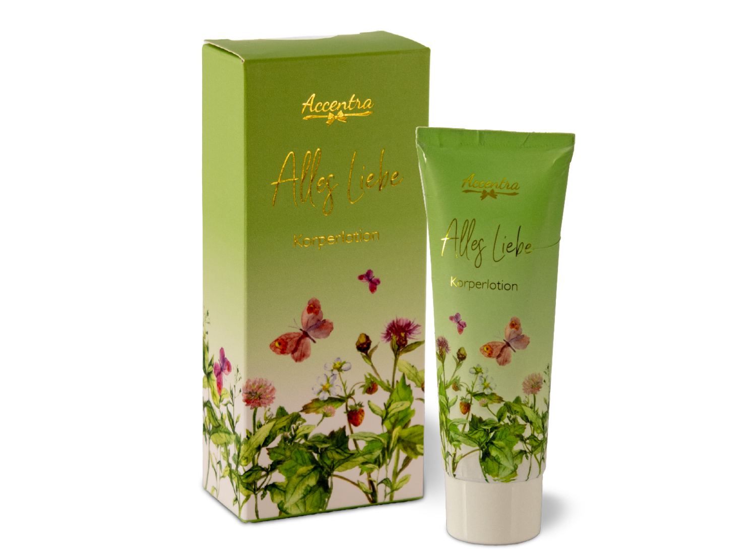 Körperlotion "Alles Liebe" in Faltschachtel