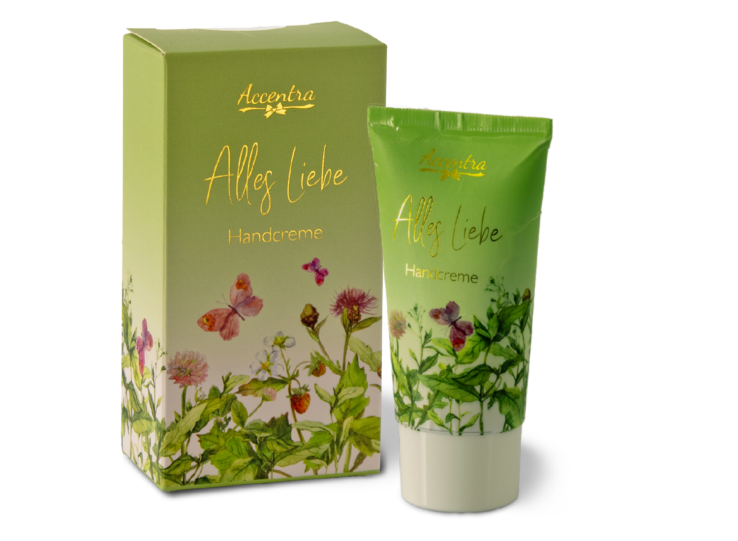 Handcreme "Alles Liebe" in Faltschachtel