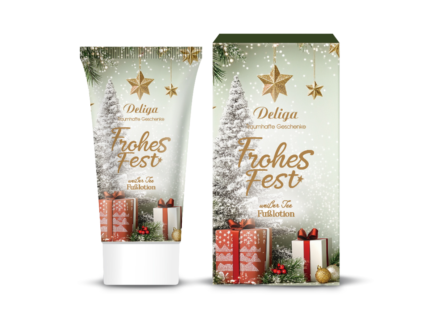 „Weihnachtsstimmung“ Fußcreme in Faltschachtel 50 ml