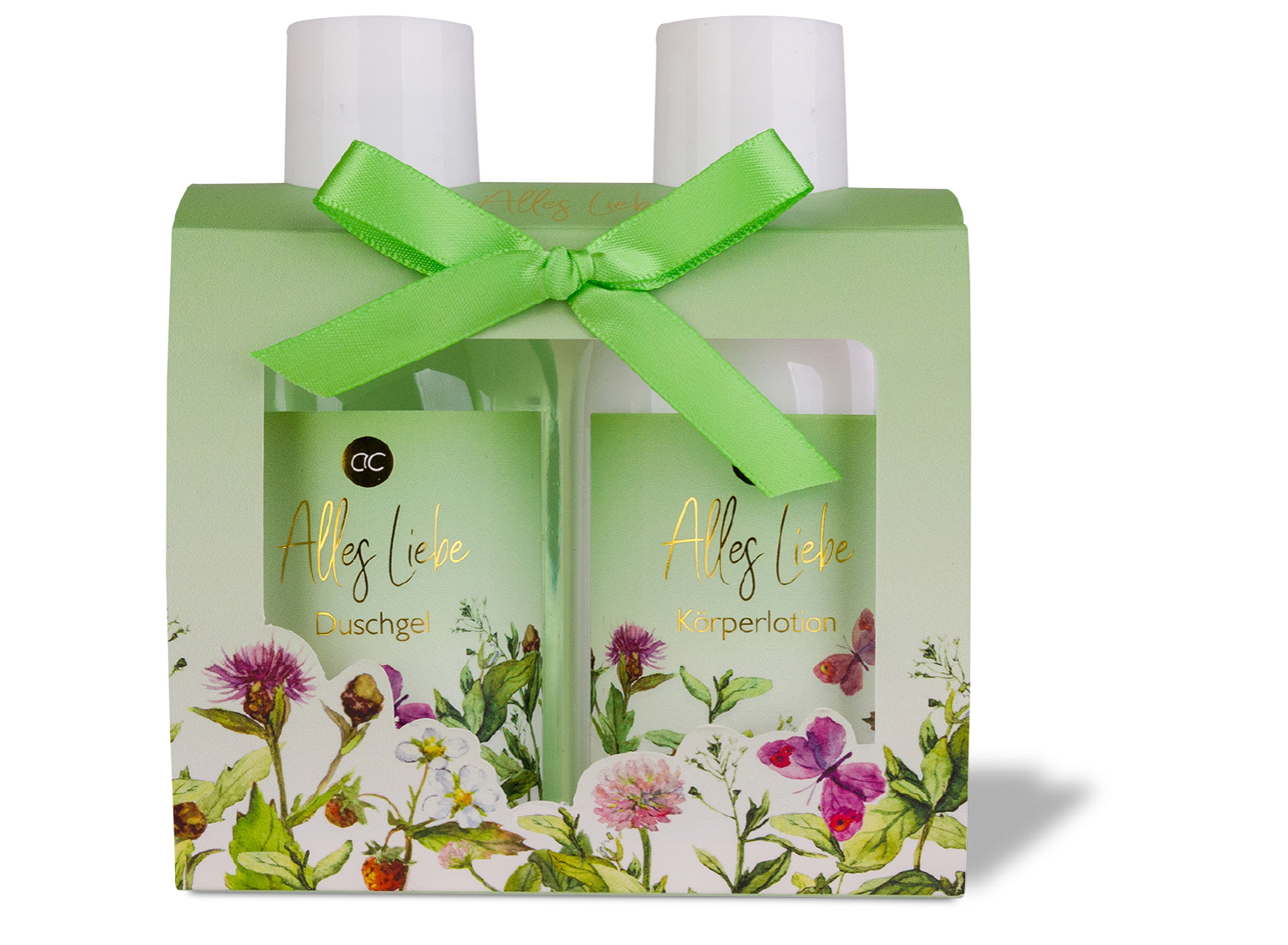 Pflegeset Kräutermotiv 2-teilig