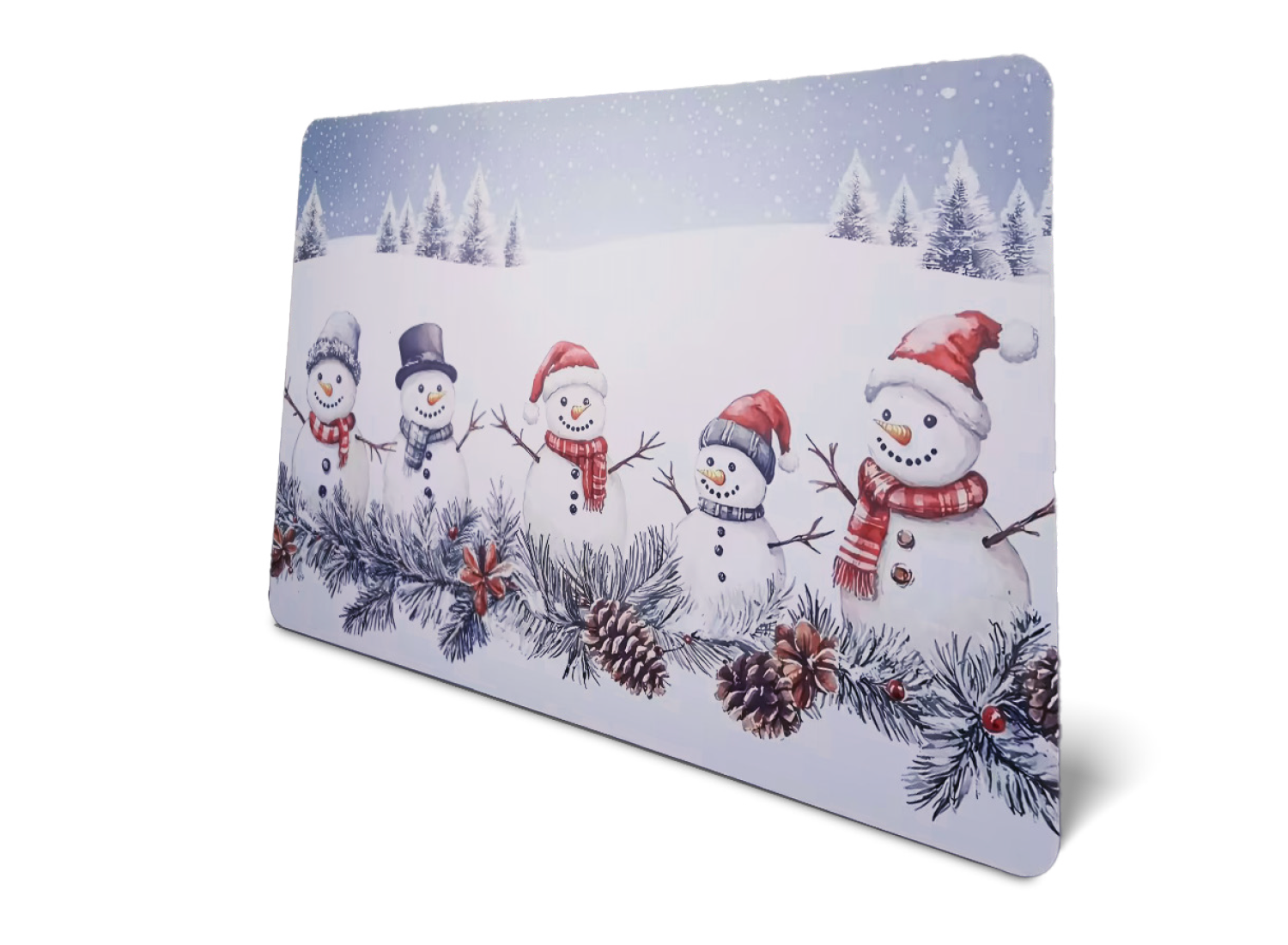 Platzdeckchen „Schneemann“