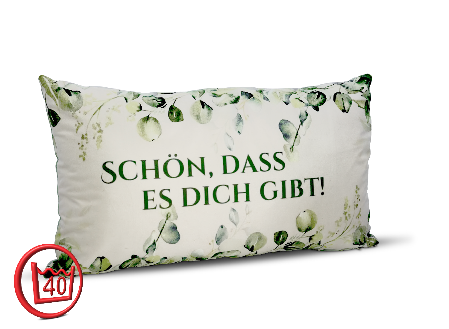 Dekokissen „Schön, dass es dich gibt“