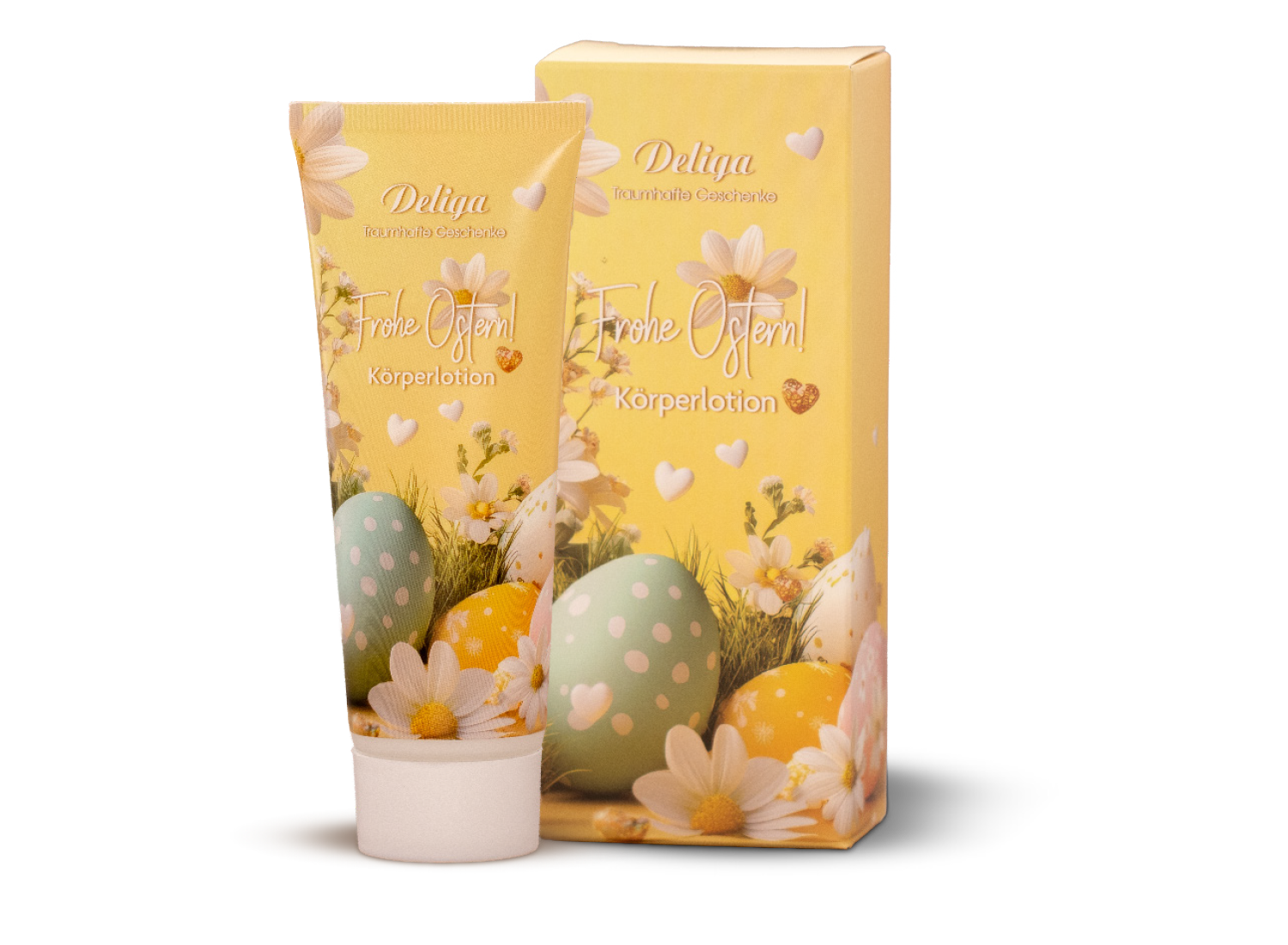 Körperlotion "bunte Ostern" in Faltschachtel