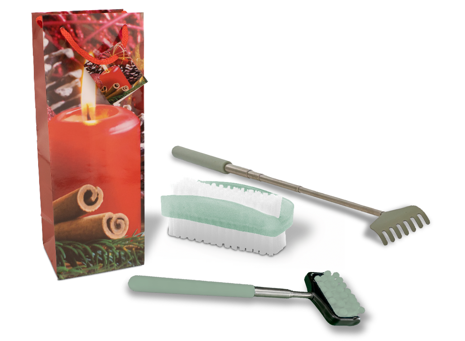 Massageset von Kopf bis Fuß salbei