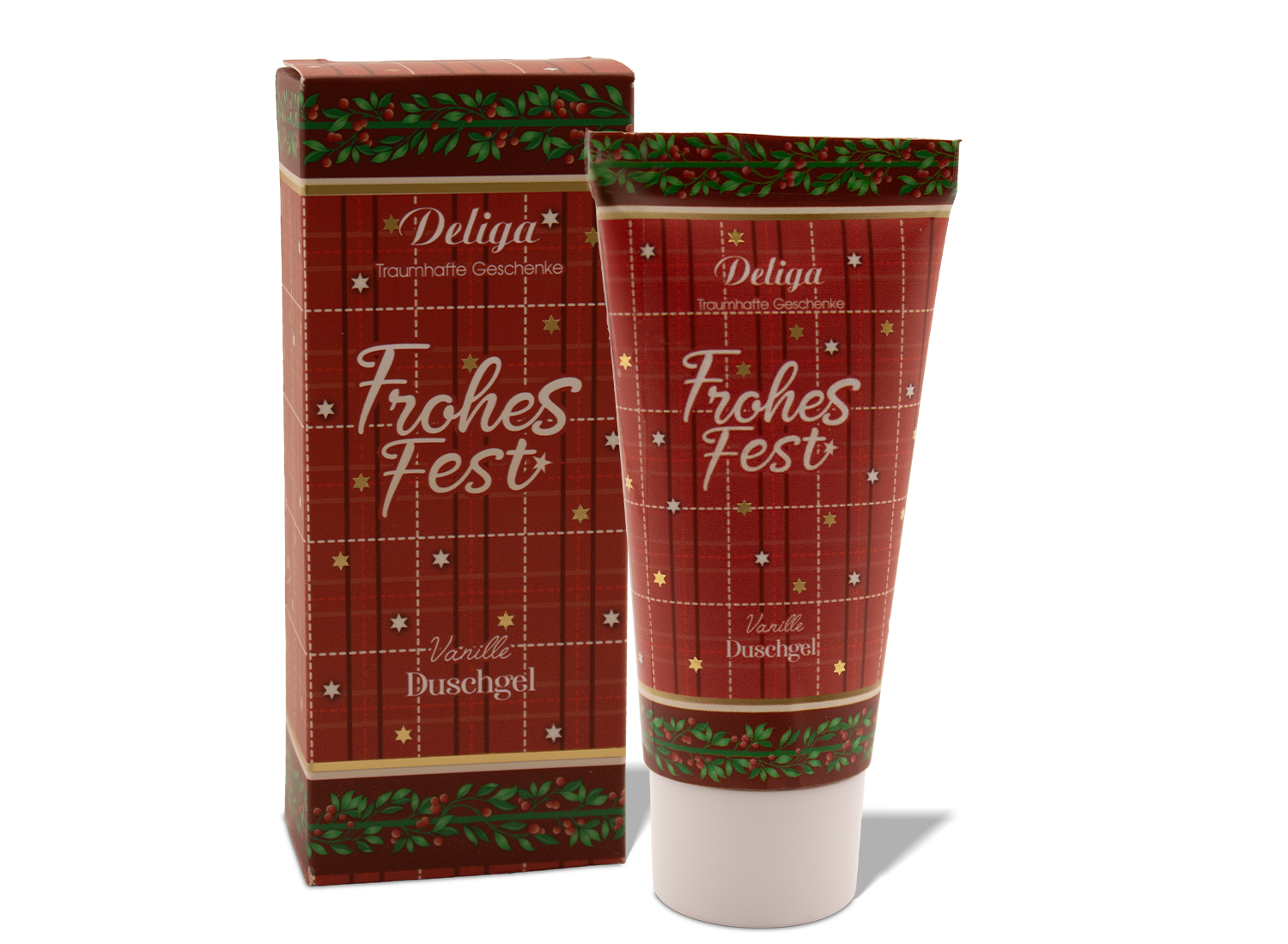 Rote Winterbeere Duschgel in Faltschachtel 75 ml