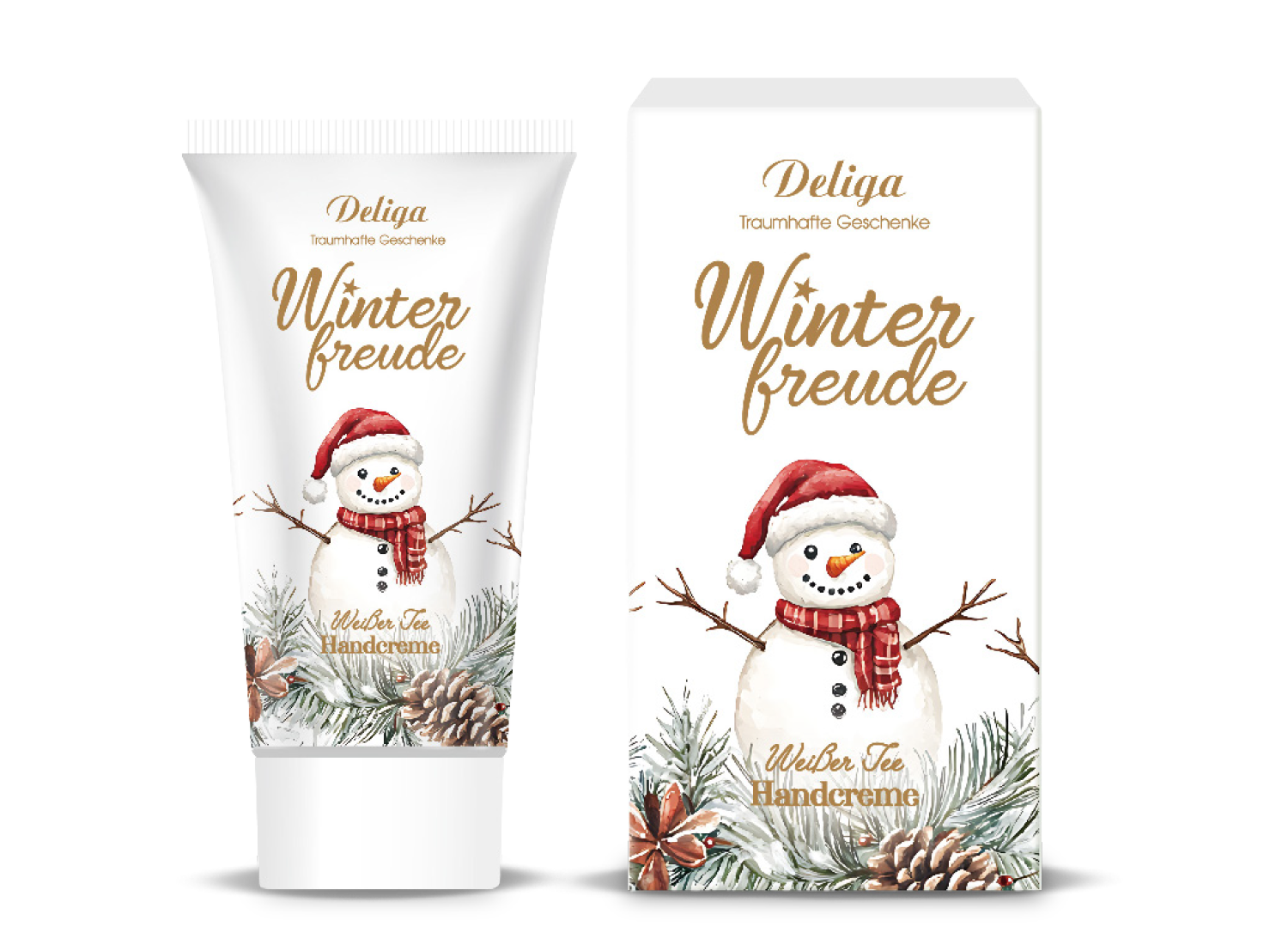 „Winterfreude“ Handcreme in Faltschachtel 50 ml