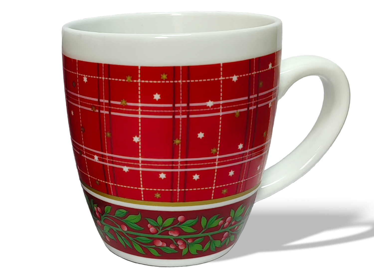 Rote Winterbeere Kaffeetopf