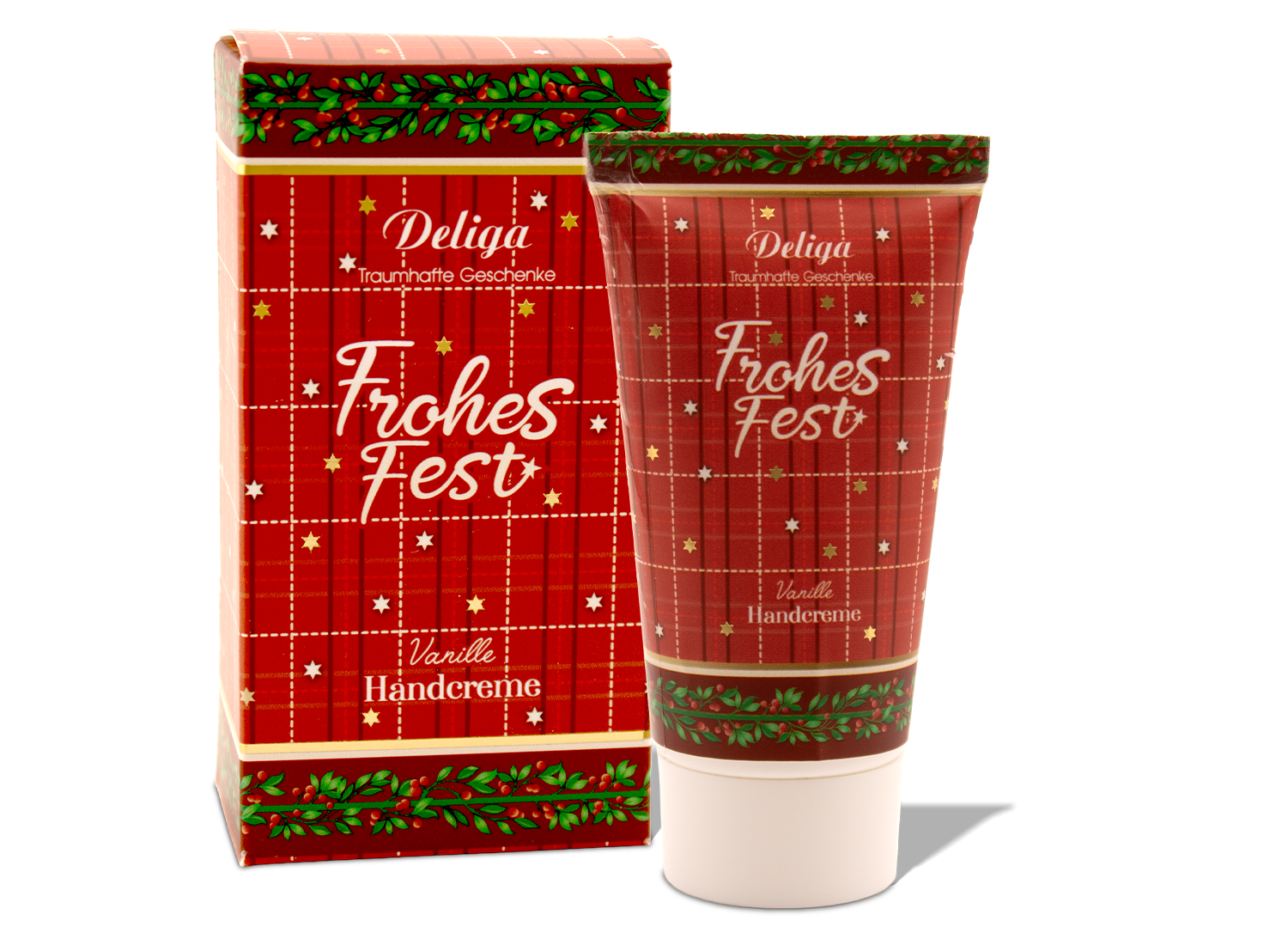 Rote Winterbeere Handcreme 50 ml in Faltschachtel